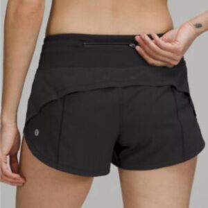 Lululemon Athletica Black Women's Athletic Shorts
